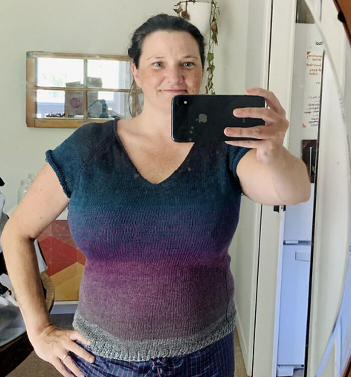 I Trusted The Math: Xl Front And M Back. Fits Like A Dream!