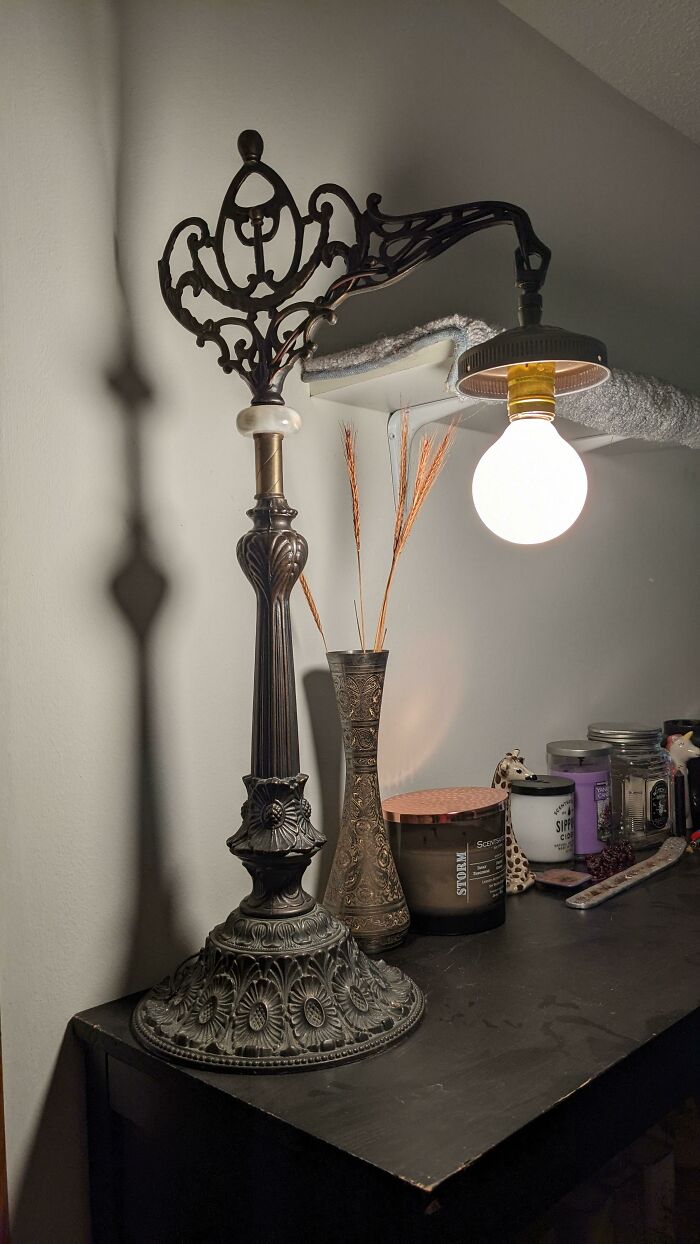 I'm Obsessed With My New Lamp, It Gives Off Goth Vibes