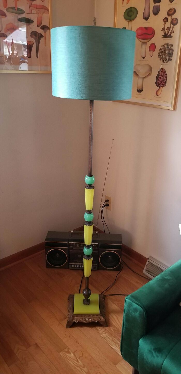 Update! I Cleaned Up The Antique Lamp I Found In My Basement!