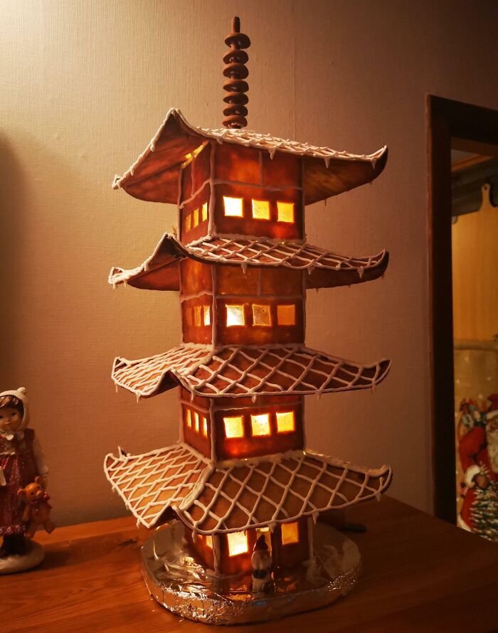 Gingerbread House My Dad Made For Christmas