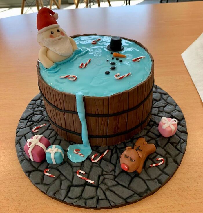 My Christmas Cake Creation