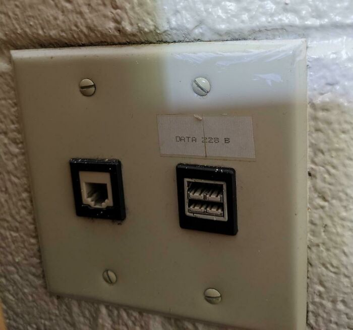 Moved Into Dorm, No Ethernet But Wondering About These Ports