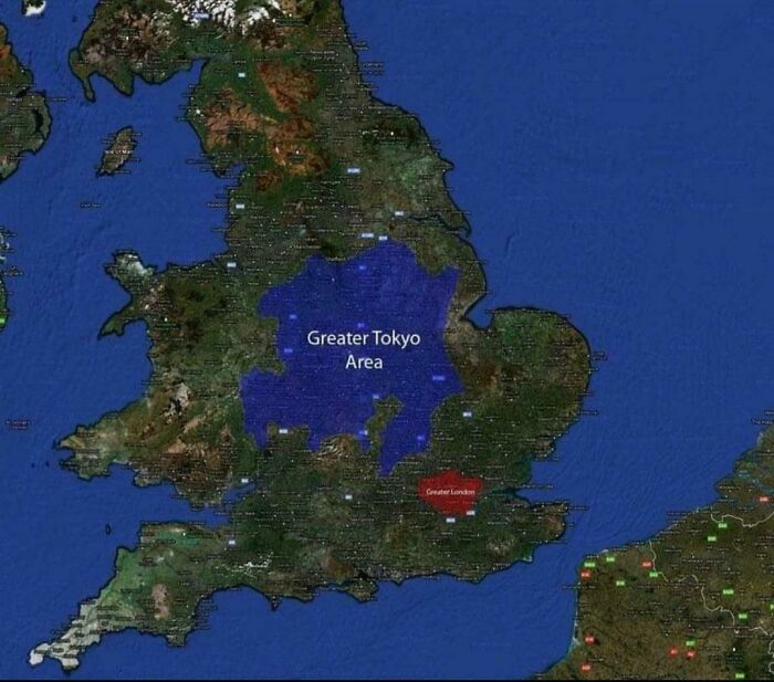 Greater Tokyo vs. Greater London