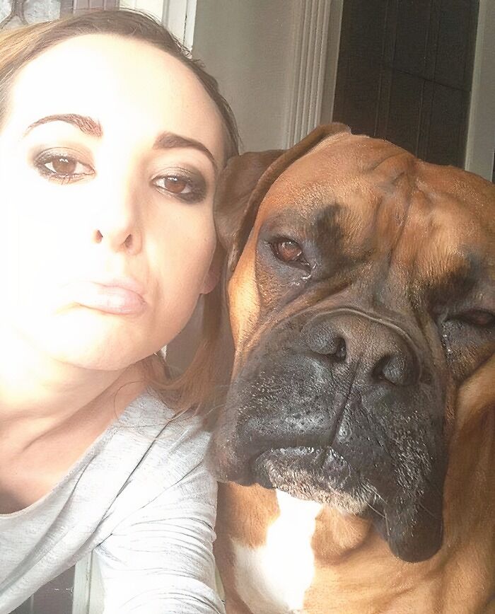 Something About Pets And Their Owners Starting To Look Alike? My Handsome Boy Boo