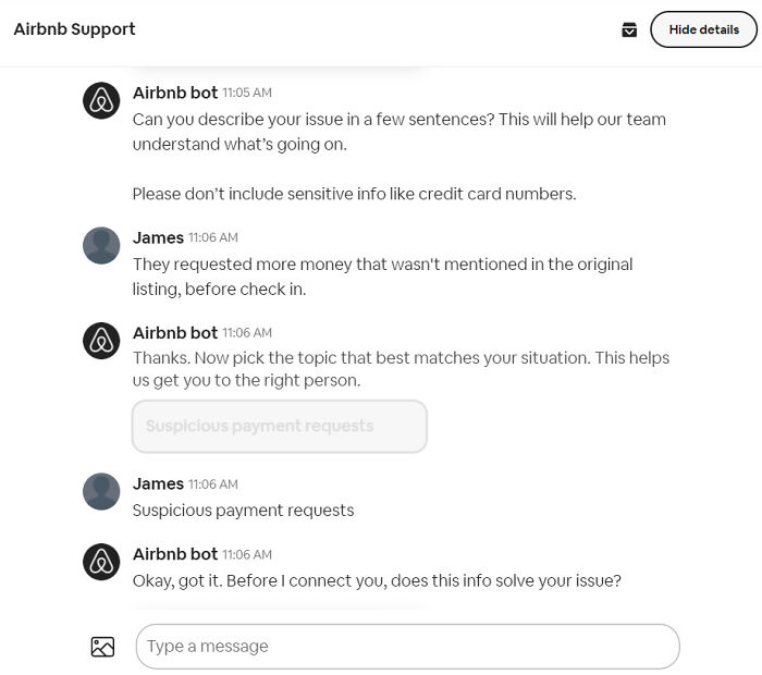 Airbnb Is Refusing To Give Refund After Host Demands $250 Extra Before Arrival, Not Mentioned In Original Posting