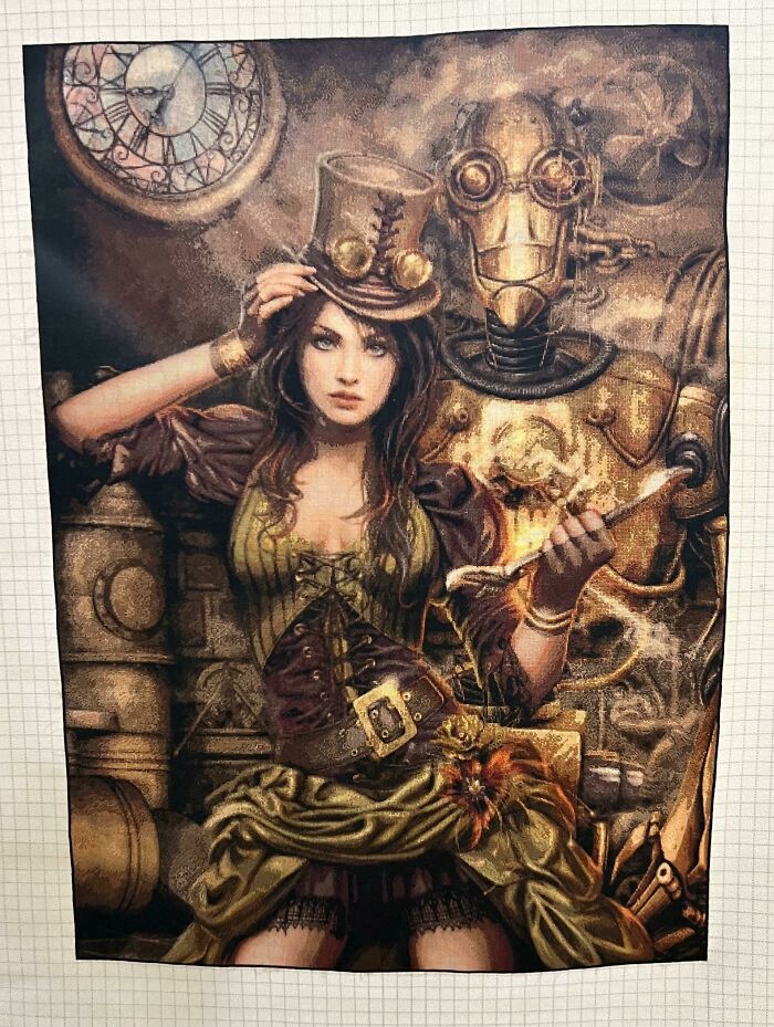 286,600 Stitches, 5 Years… And Done