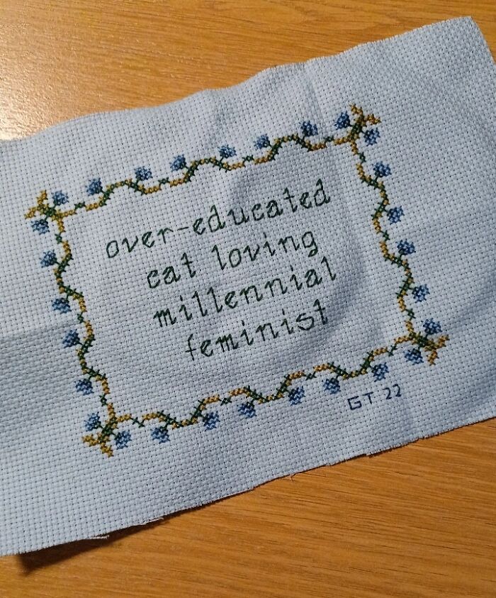  Over-Educated Cat Loving Millennial Feminist