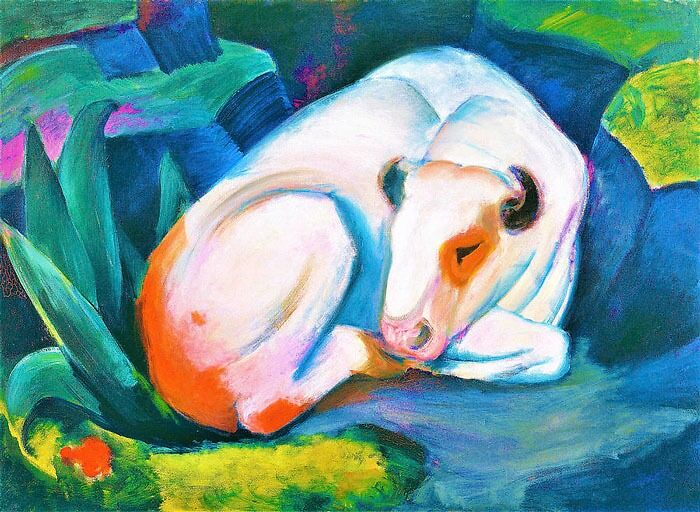 Bull (1911) By Franz Marc