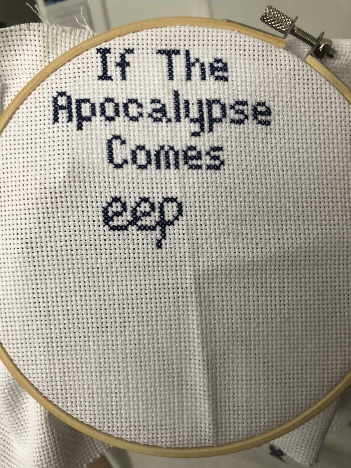 My Wife Stopped At This Point. We Now Eep At Each Other When There’s A Problem In The House