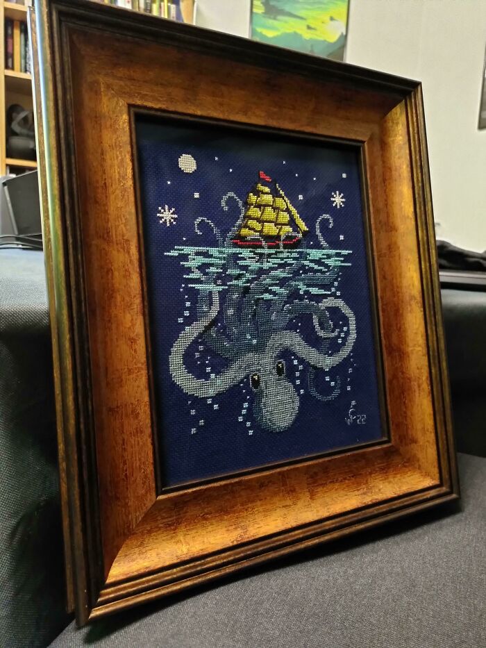 My Third Ever Cross Stitch Project