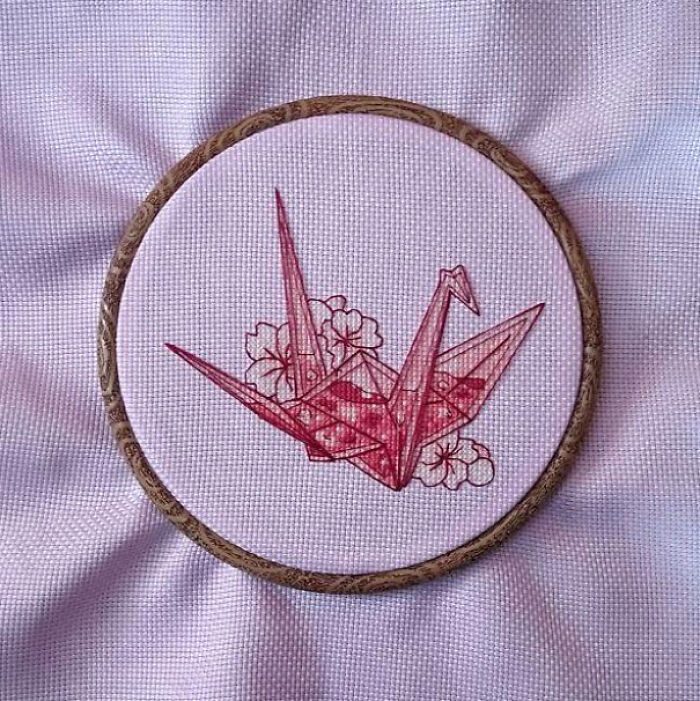 Fricken' Chuffed With How This Turned Out! Backstitching It Was Hell