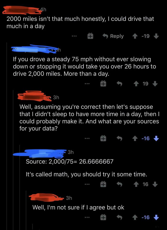 Another Victim Of Simple Mathematics