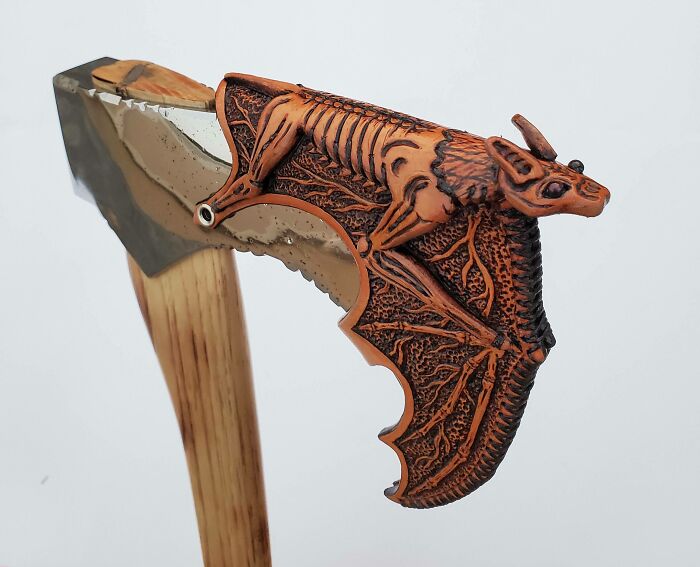 My Newest Axe Sheath - The Bat Sheath
