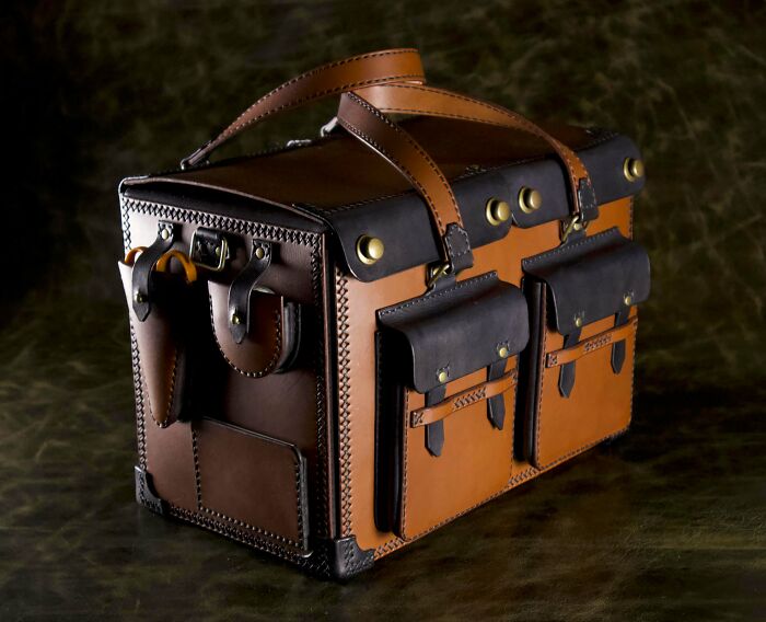 Knitting Bag I Designed For My Wife. -Do You Think There Would Be An Interested In A Pattern ?