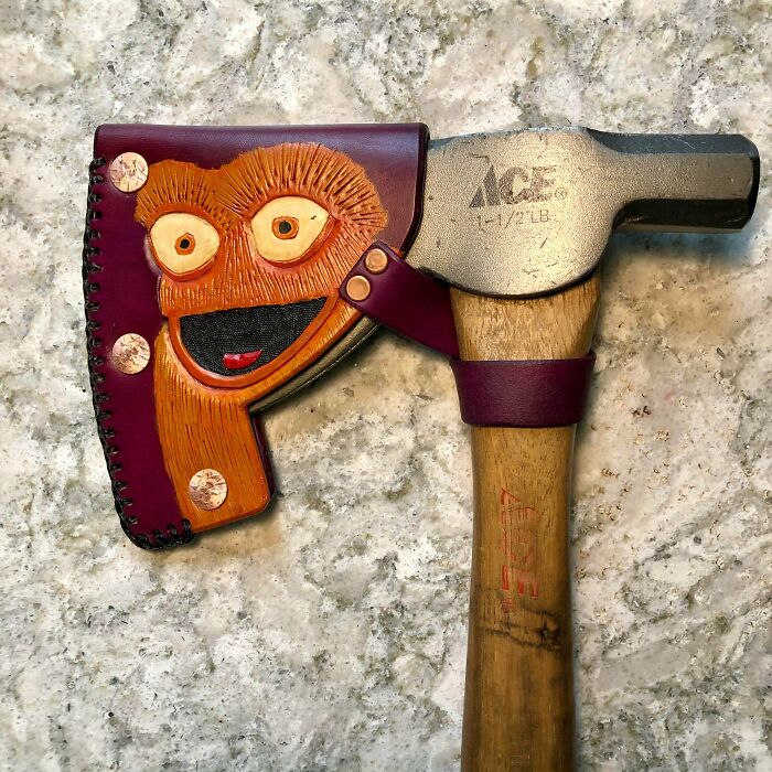 Made Myself A Hatchet Sheath