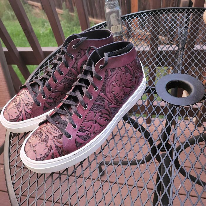 Some Handmade And Handcarved Shoes I Made