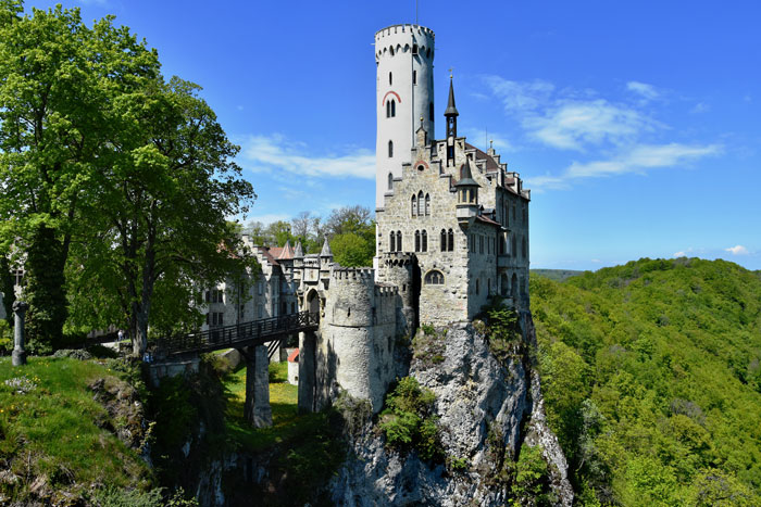 Lichtenstein Castle In Lichtenstein, Germany