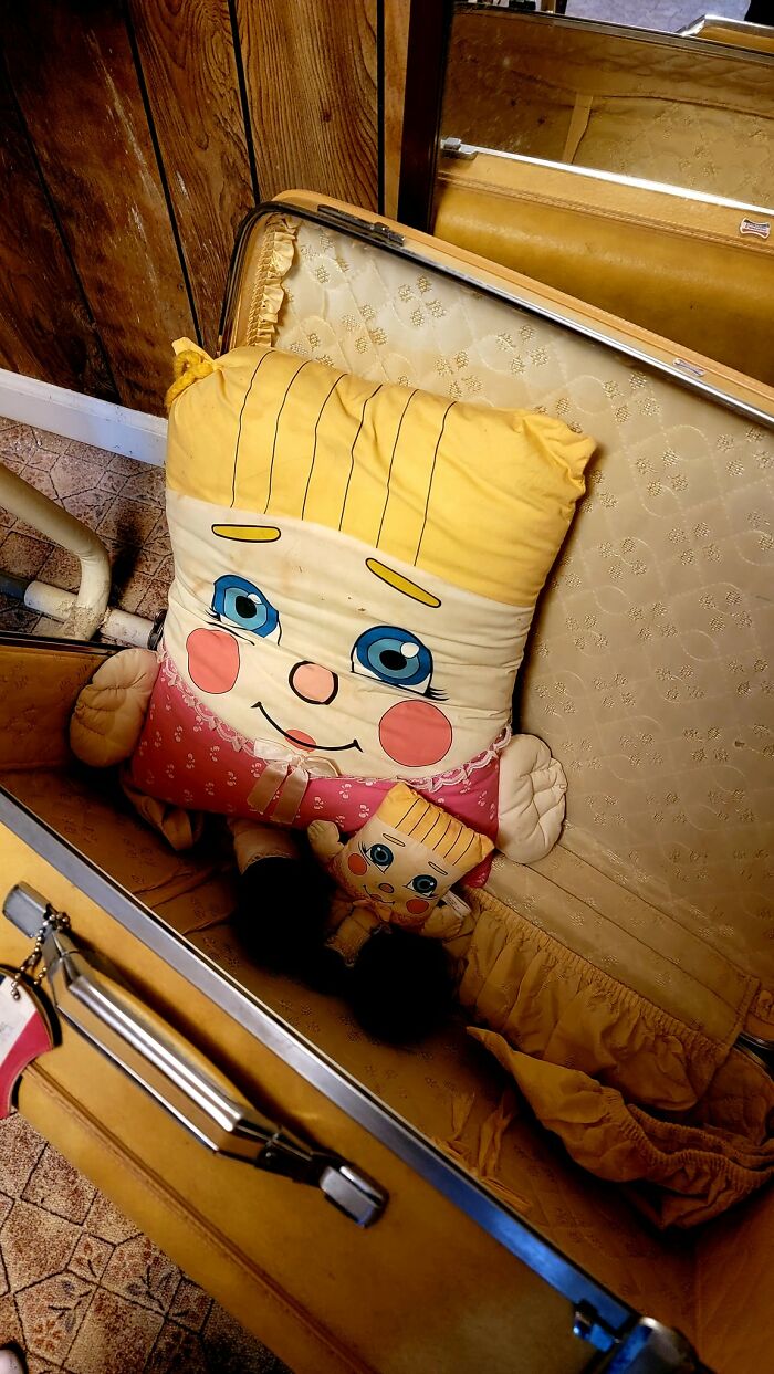Stumbled Upon Our Pillow People While Cleaning Out My Mom's Home