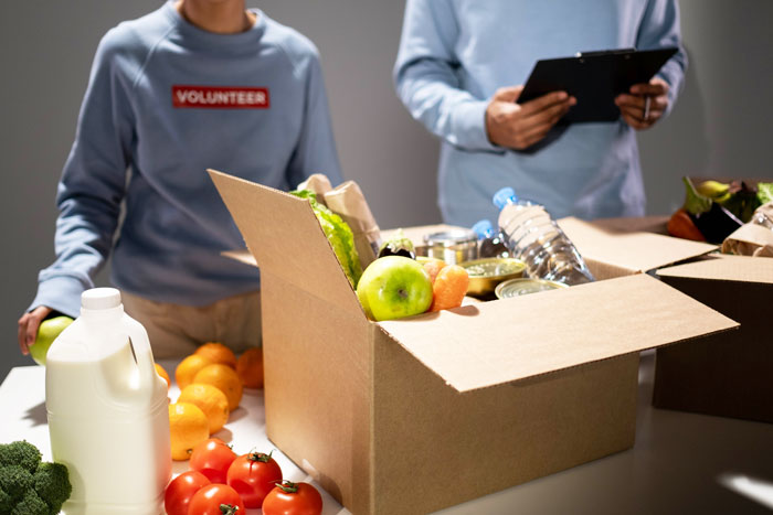 Volunteer At A Food Pantry