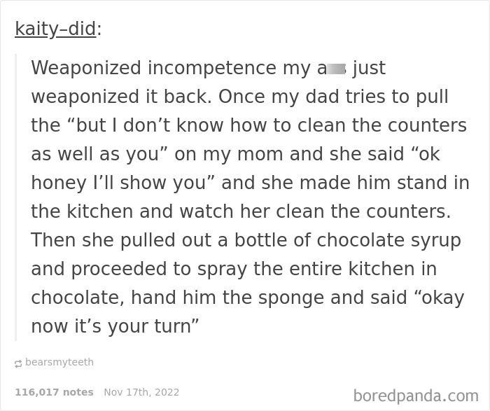 We Don't Think Men Are Helpless, Clueless Creatures. We Know They Can Learn And We Believe In Them