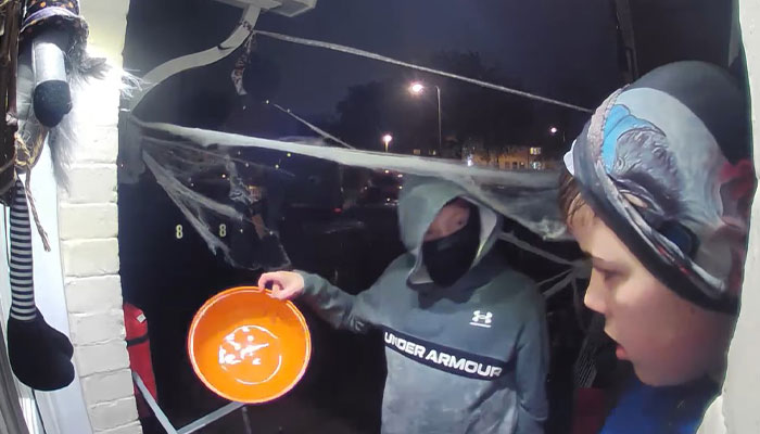 Viral Video With Over 1M Views Shows Two Kids Leaving Candy In An Empty Treat Bowl In A Heartwarming Act Of Kindness