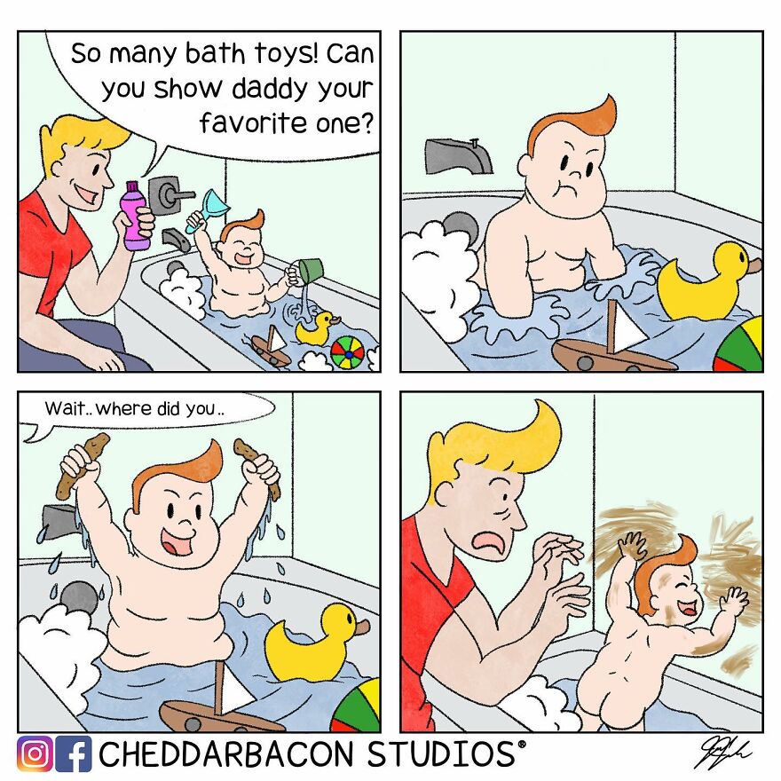 Ridiculously Funny Comics By ‘Cheddar Bacon Studios’(23 New Pics)