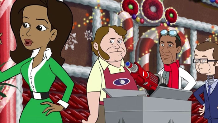 Animated Eureka characters 