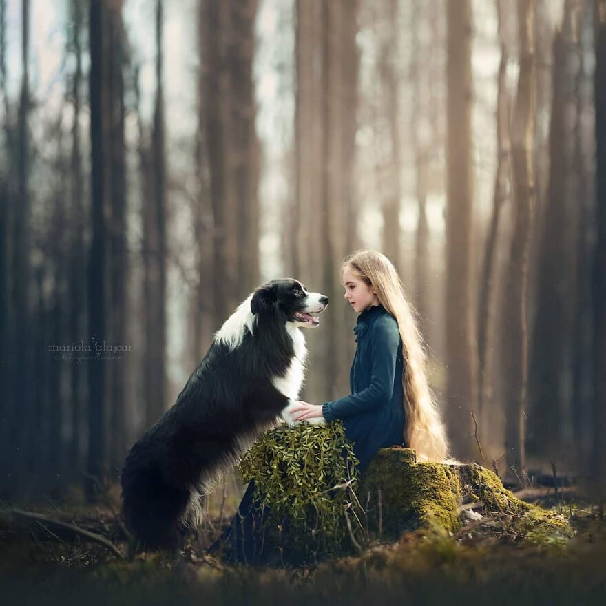 Photographer Creates Images To Highlight The Strong Bond Between Humans And Animals (44 Pics)