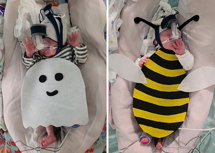 Neonatal Intensive Care Units In Illinois And Indiana Celebrate Halloween By Dressing Up The Little Ones In Adorable Costumes