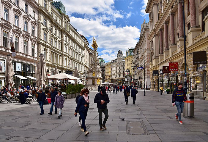 Graben In Vienna, Austria