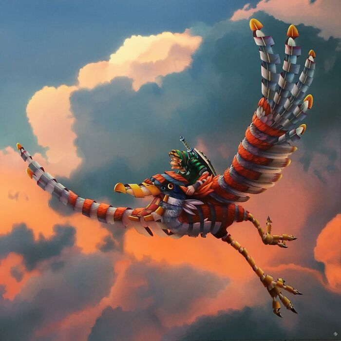 Zelda And Crimson Loftwing