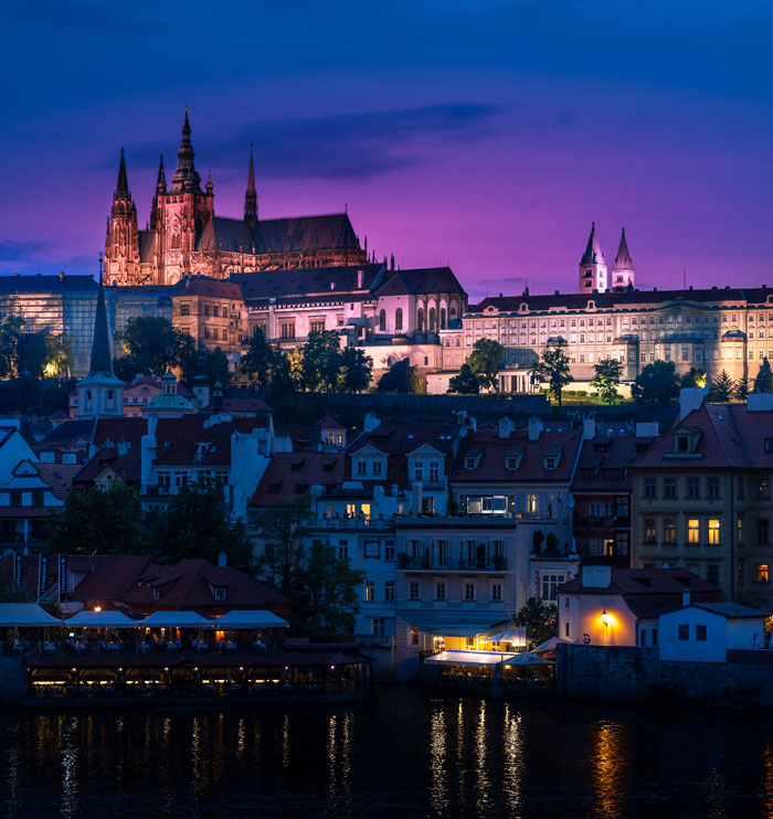 Prague Castle In Prague, Czech Republic