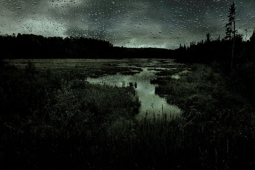 "Inland Elegy" From The Series "Racing Towards The County Line" By Cynthia Dickinson