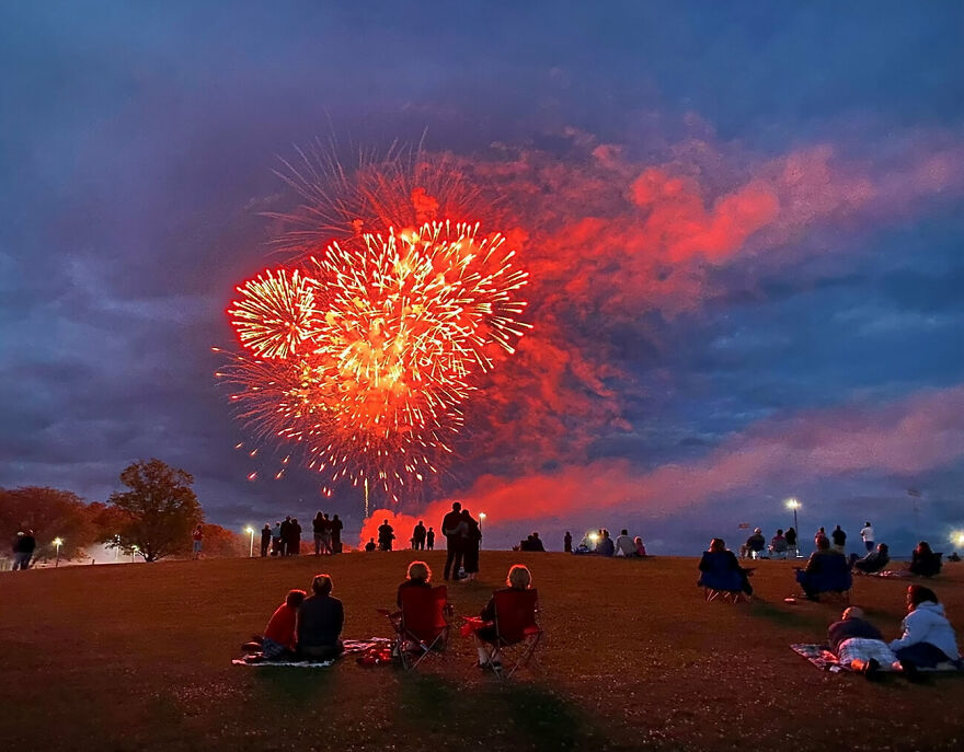 "Red, White, And Boom" By Sandra Frankel