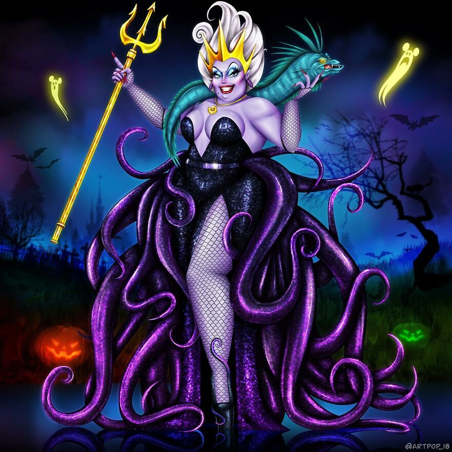Ursula Form The Little Mermaid