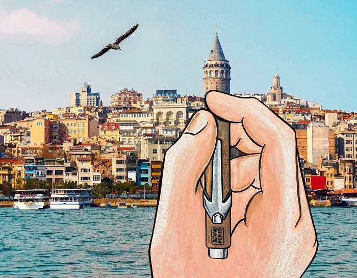 Artist Continues To Use Everything Around Her To Create Beautiful Illustrations (75 New Pics)