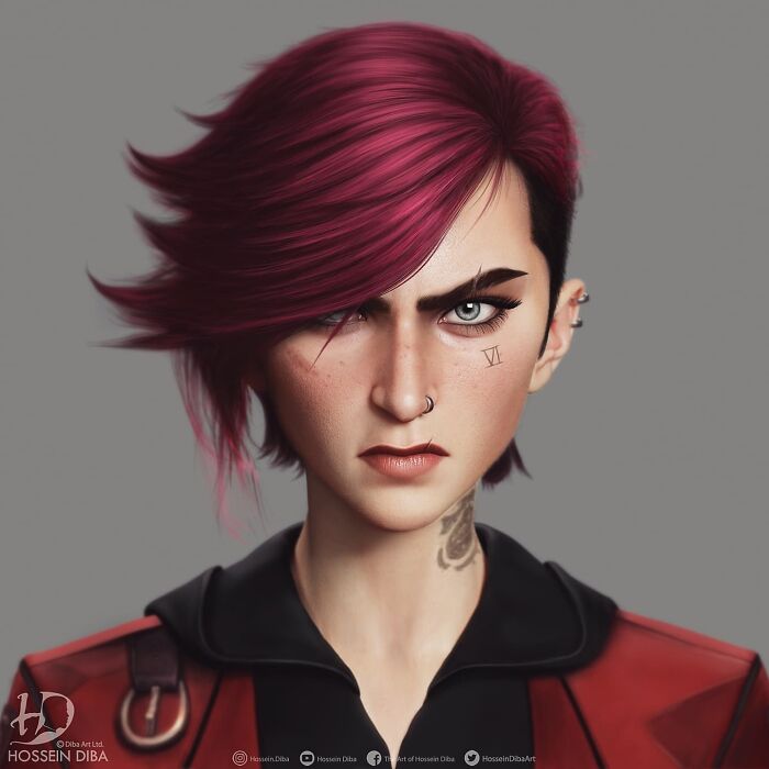 Vi From Arcane : League Of Legends