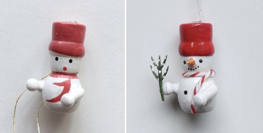 Red Hat Snowman
