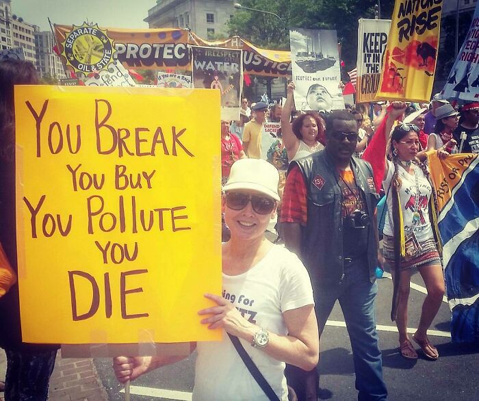 Climate Change Protest At DC