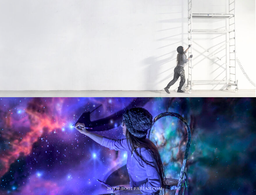 Fairytale Paintings Come Alive In The Dark Fairytale Paintings Come Alive In The Dark