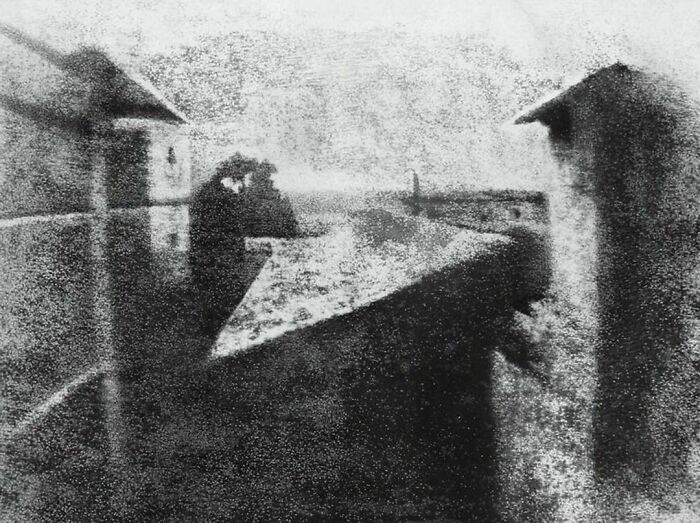 What You’re Looking At Is The Very First Known Permanent Photograph