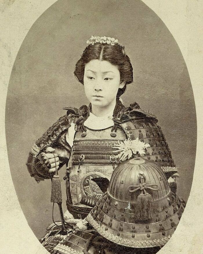 A Female Samurai Warrior, 19th Century