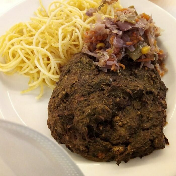 The Vegetarian Lunch Option At My Friend's School