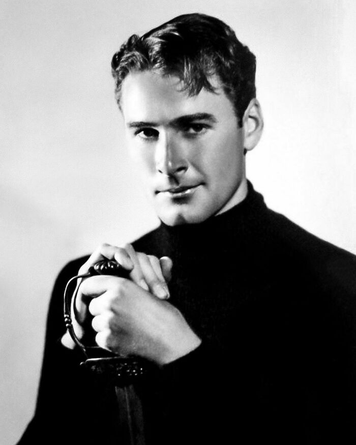 Errol Flynn Photographed By Elmer Fryer, 1935