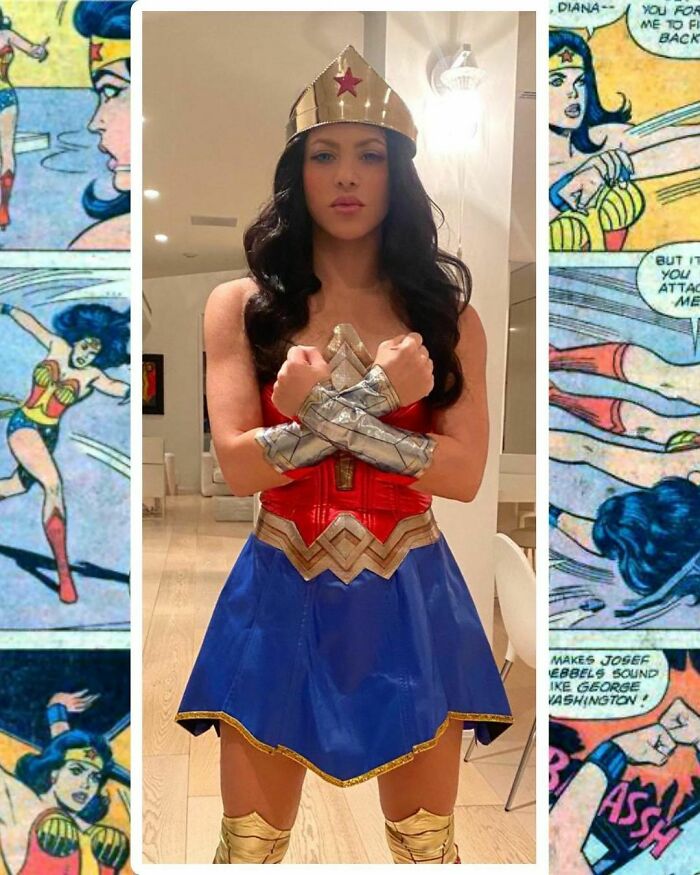 Shakira As Wonder Woman