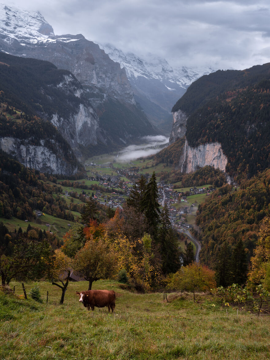Autumn Valley. Even On A Rainy Day, Walking Here Was A Real Treat