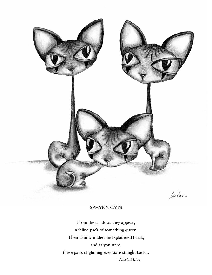 I Draw Steampunk Gothic Characters And Write Poems That Tim Burton Fans Will Adore