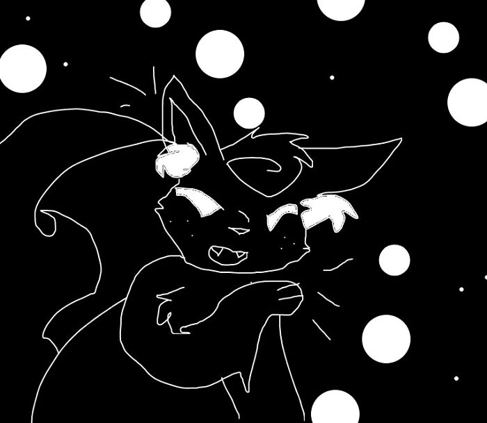 Kitty :) (Im Surprised I Did This Good, Especially On Digital, Digital's Ok-Right???)