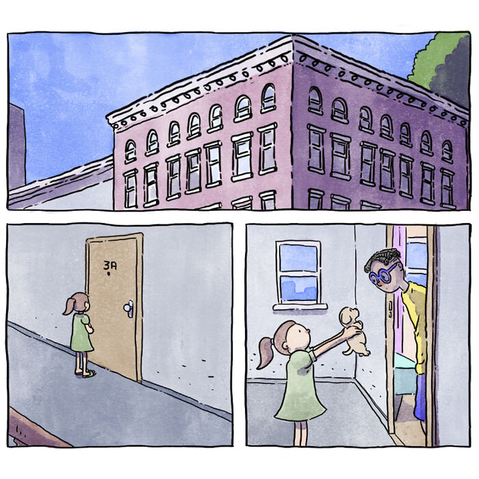 Artist Creates Heartfelt Comics About Life With A New Dog Without Using A Single Word (5 New Stories) Artist Creates Heartfelt Comics About Life With A New Dog Without Using A Single Word (5 New Stories)