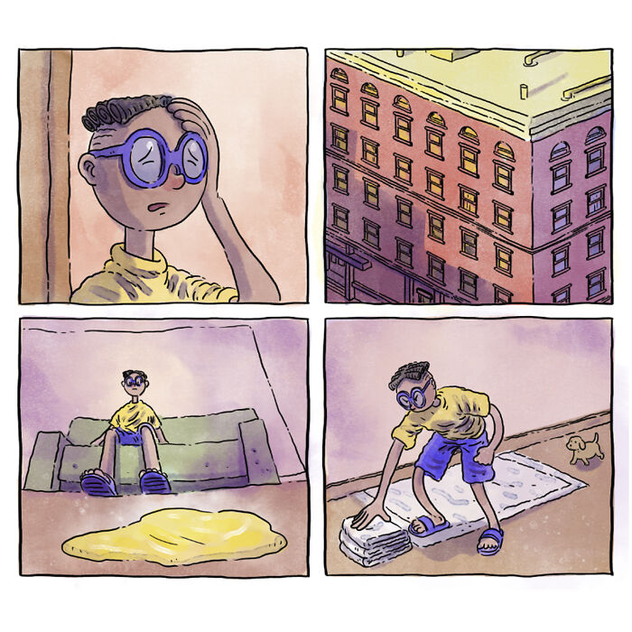 Artist Creates Heartfelt Comics About Life With A New Dog Without Using A Single Word (5 New Stories) Artist Creates Heartfelt Comics About Life With A New Dog Without Using A Single Word (5 New Stories)